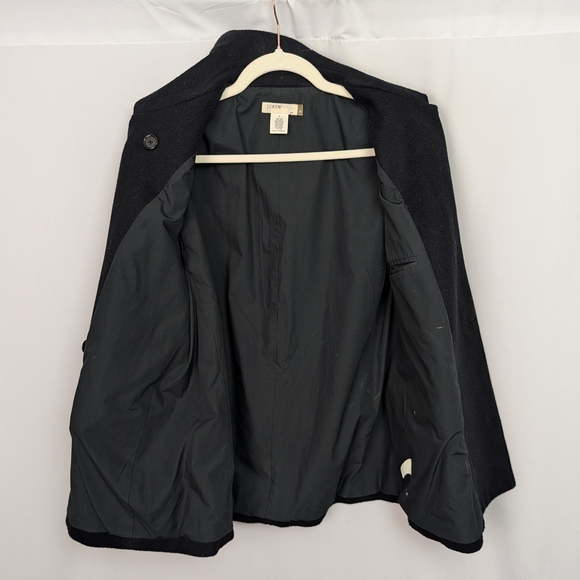 J. Crew Wool Cashmere Peacoat - Picture 3 of 12